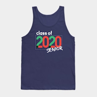 Class of 2020 Senior Graduation Tank Top